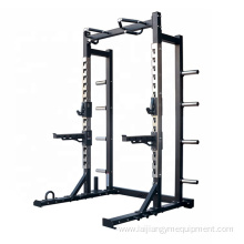 Power cage squat rack pull-up bar multi functional